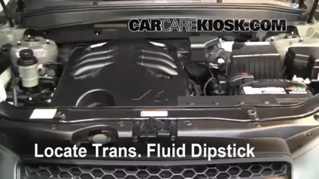 2009 Hyundai Santa Fe Limited 3.3L V6 Liquide de transmission Rajouter du liquide